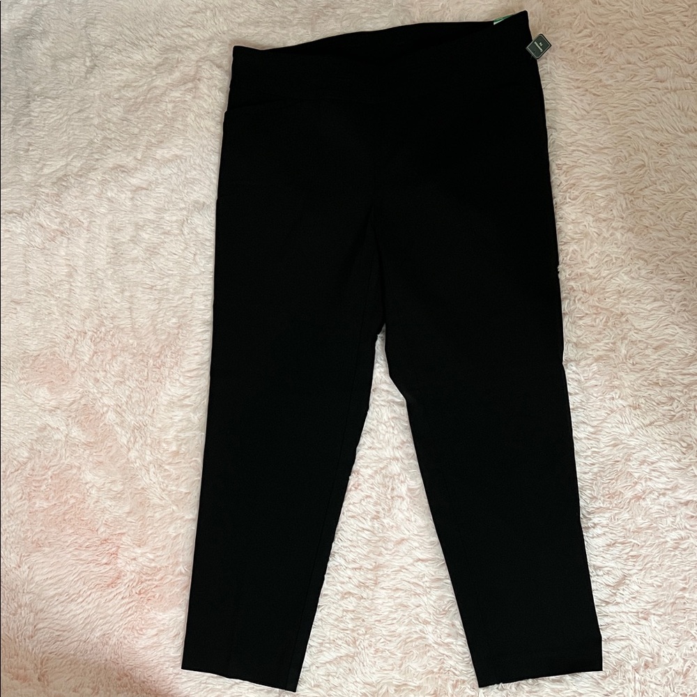 Terra & Sky Black Petite Leggings